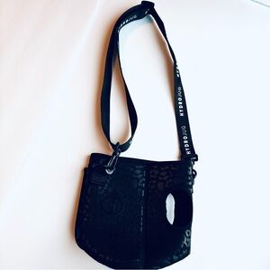 HydroJug Black Leopard Print Sleeve with‎ Crossbody Adjustable Strap, EUC! Gift!